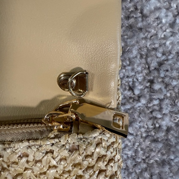 Urban Expressions Free People Woven Straw Clutch Perfect Condition - Picture 6 of 7